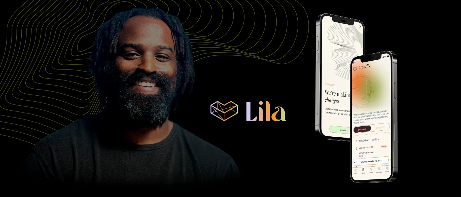Ricky Williams and the Lila app